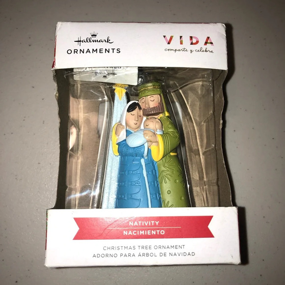 Hallmark Other - Hallmark Ornaments Vida Nativity New In Box